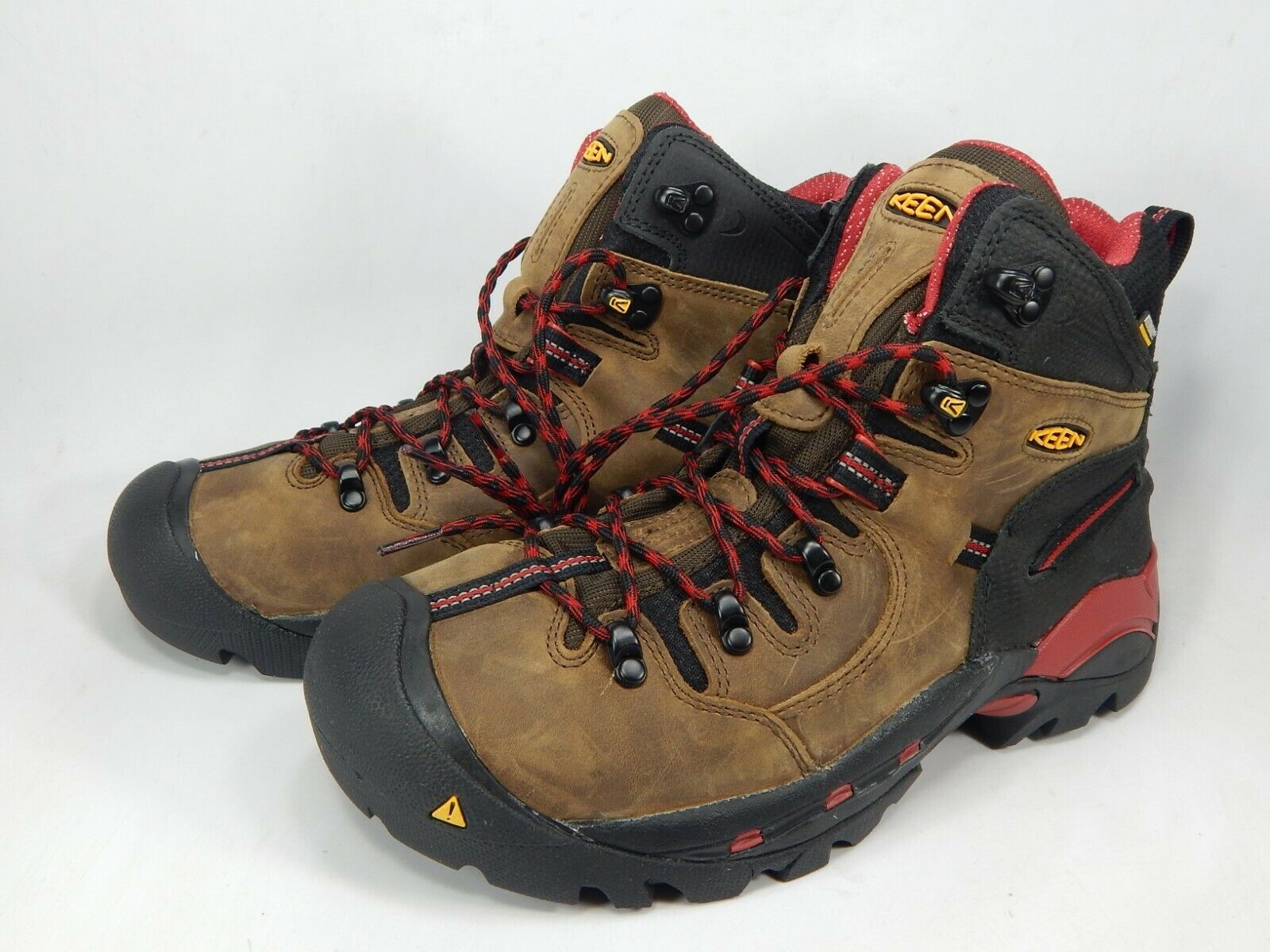 Keen Pittsburgh 6" Size 13 M (D) EU 47 Men's WP Steel Toe Work Boots