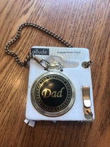 Pocket Watch Father&#39;s Day The Greatest gift Rare Vintage Collectible Shi... - $346.50