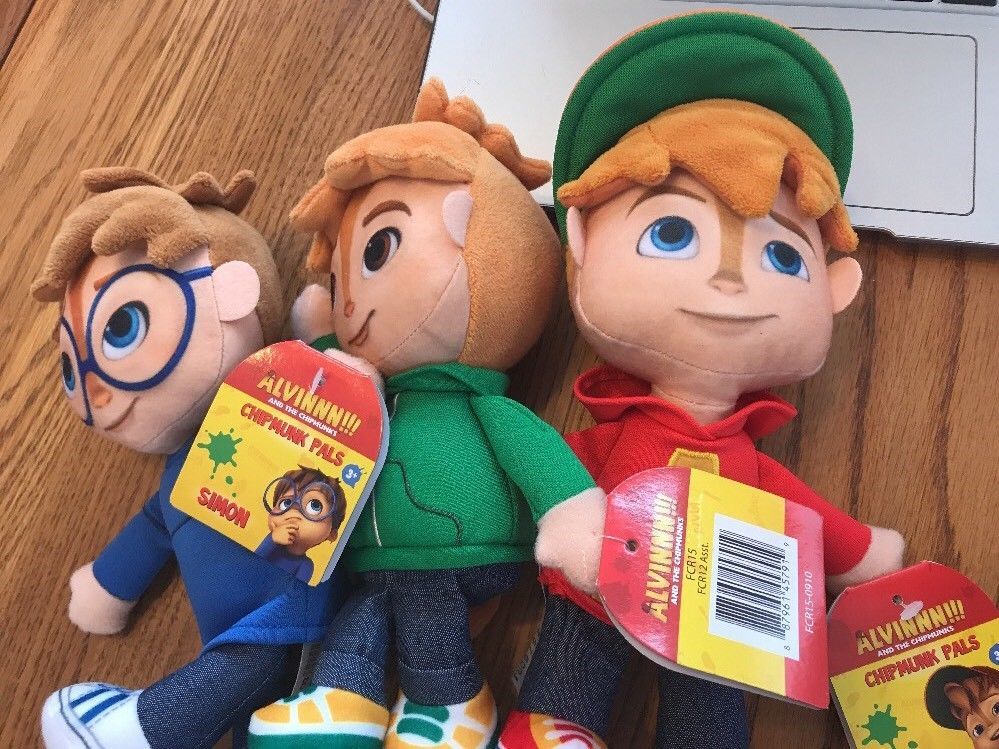 alvin and the chipmunks simon plush