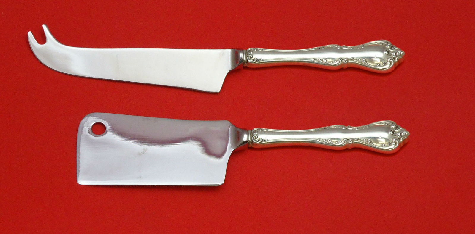 Primary image for Debussy by Towle Sterling Silver Cheese Server Serving Set 2pc HHWS Custom Made