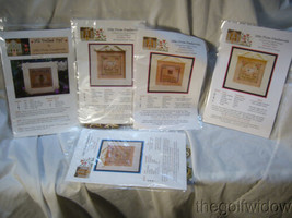 5 Little House Needlework Kits Queen Bee, Herbal,Spice, Iced Tea and Frappuccino image 1