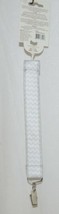 Ganz HE10043 Unisex Grey White Baby Chevron Pacifier Clip image 2
