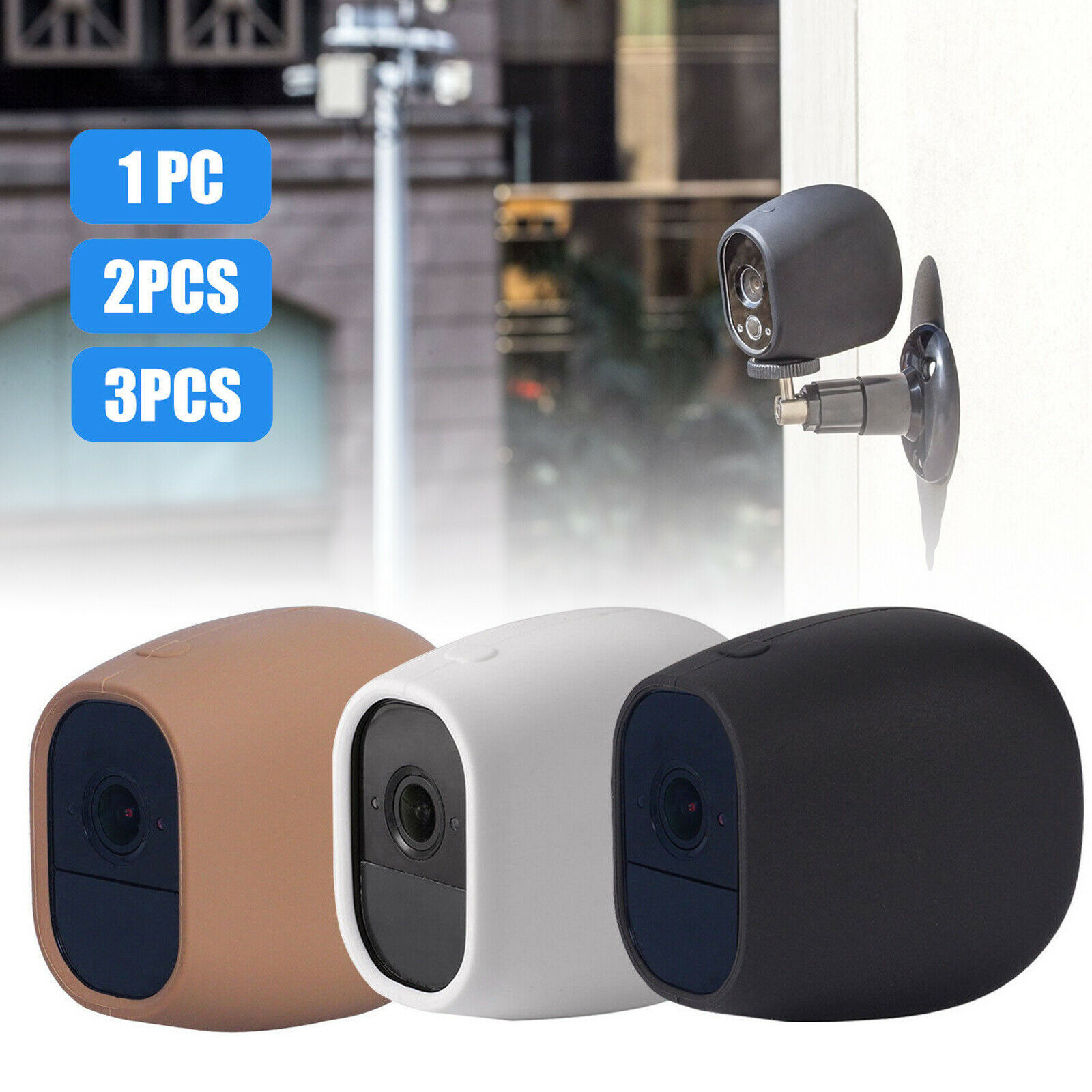 Security Camera Silicone Skin Protector Cover Case For Arlo Pro Indoor