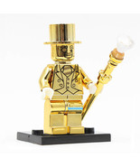 Mr Gold (Chrom Golden) CMF Series 10 Lego Compatible Minifigure Bricks Toys - $5.99