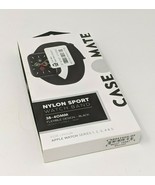 Case-Mate Nylon Sport Watch Band for Apple 38MM-40MM (Black/ Flexible De... - $10.88