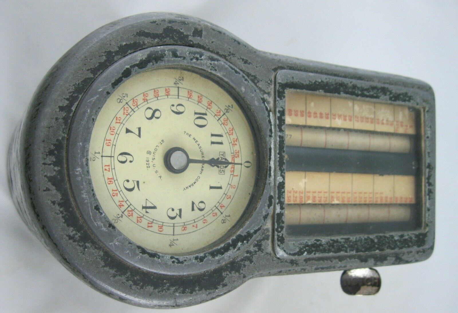 Vintage Measuregraph Textile Fabric Measuring Unit - Tools, Scissors ...