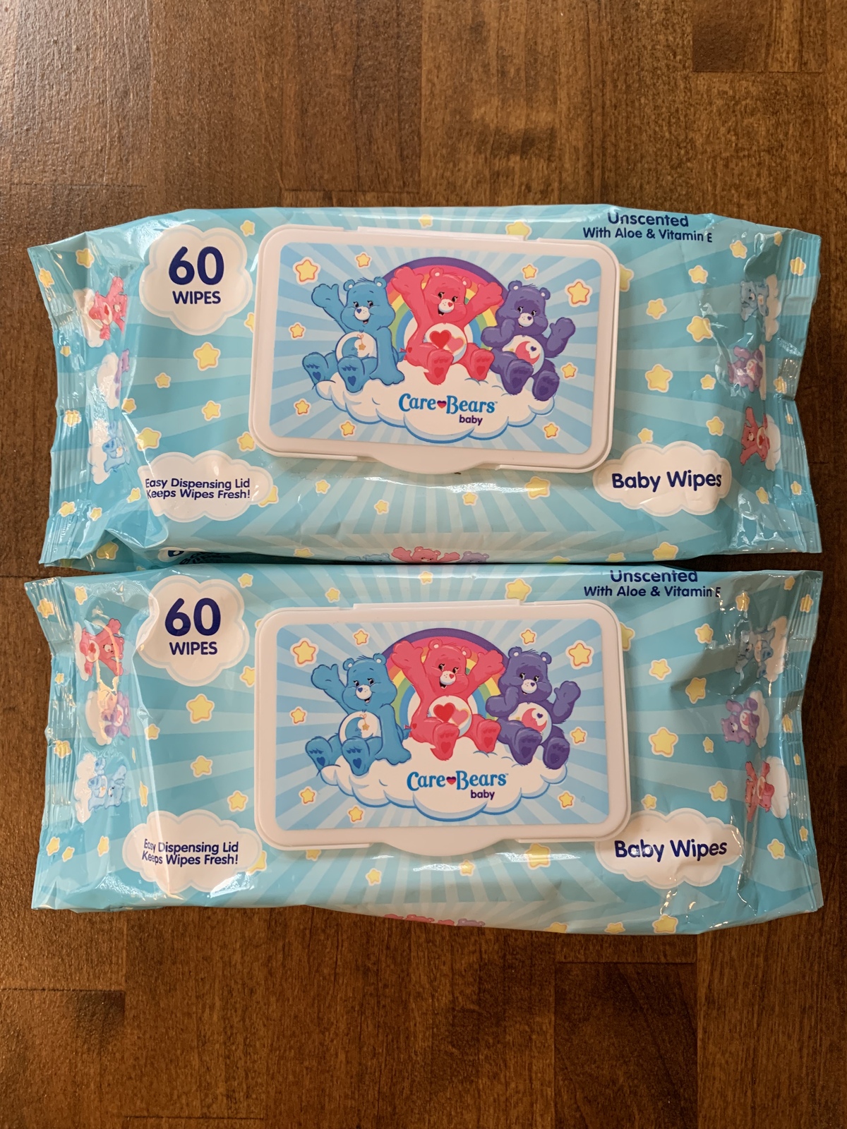 Care Bears Baby Wipes 120 Total Wipes Baby Wipes