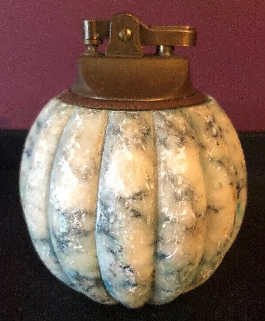 VINTAGE MARBLE BASE TABLE LIGHTERS Other