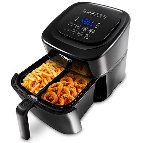 NuWave 37001 Air Fryer, 6 Quart Basket, Black - Small Kitchen Appliances