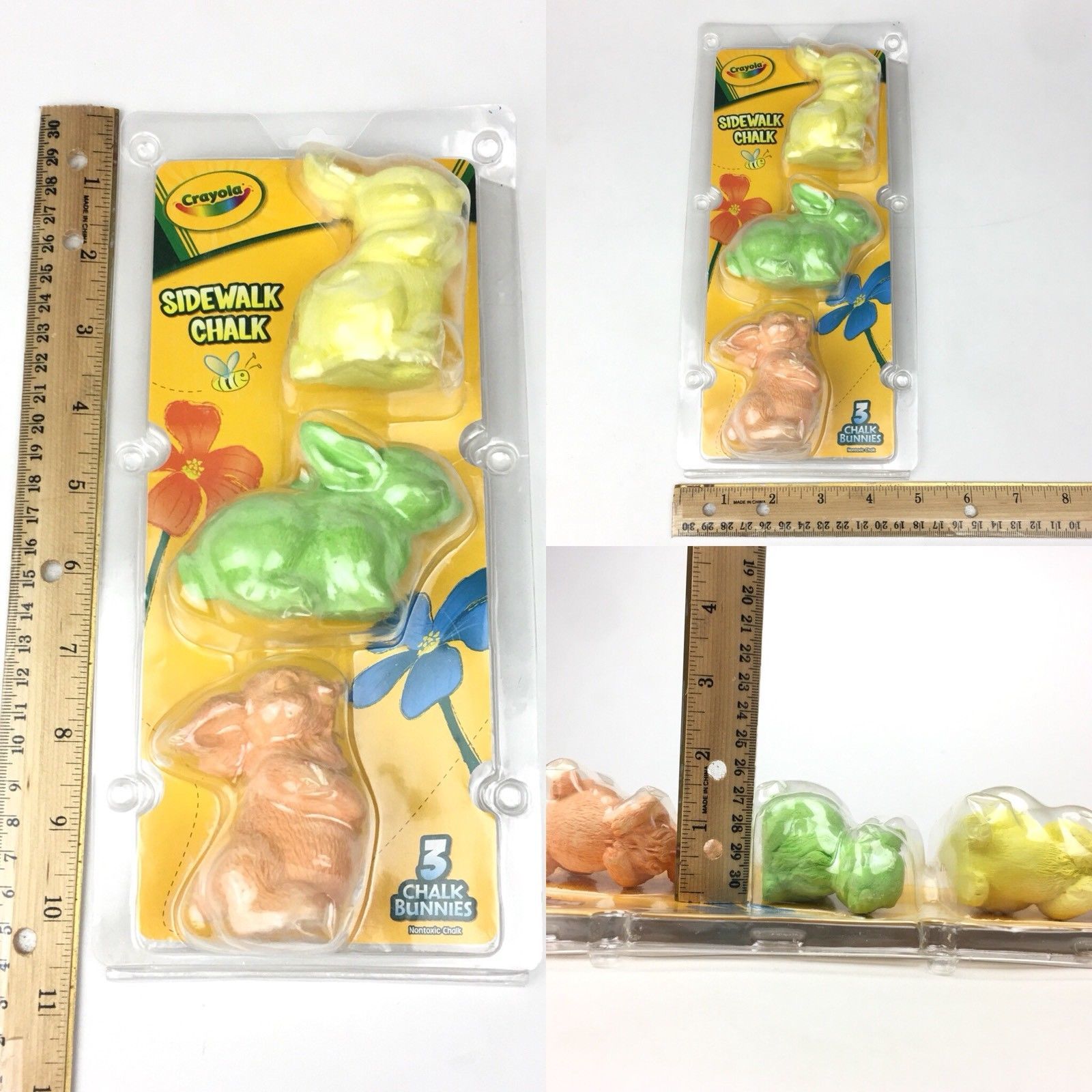 Crayola Side Walk Chalk Pack Of 3 Bunny And 50 Similar Items