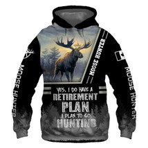 Moose Hunter Canadian Flag Hoodie, Shirts, Jacket Plus Size 6Xl - $45.99+
