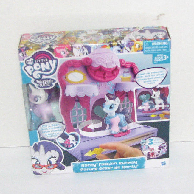 my little pony friendship is magic rarity fashion runway playset