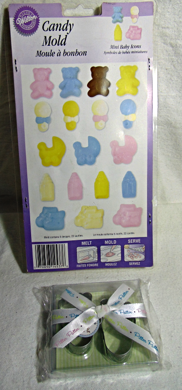 Primary image for  Baby Foot Cookie Cutters & Wilton Mini Baby Icons Candy Mold