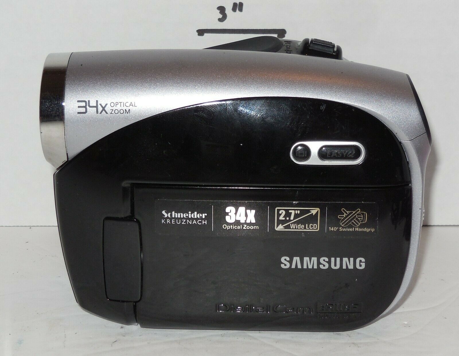 samsung sc-dx103 only record from memory card