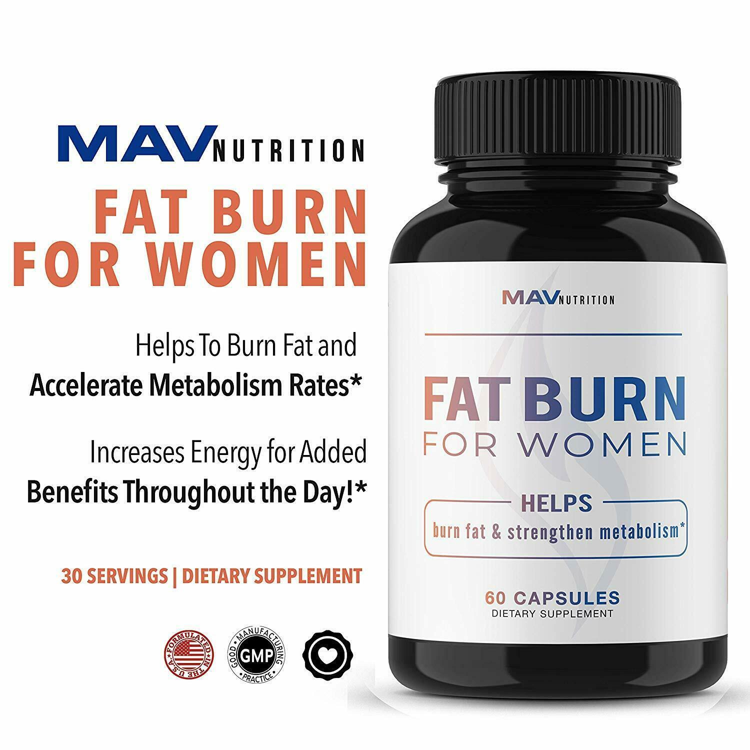 Womens Weight Loss Pills + Fat Burner for Appetite Suppressant, Energy