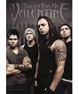 Bullet For My Valentine Poster Flag Band Photo - $14.99