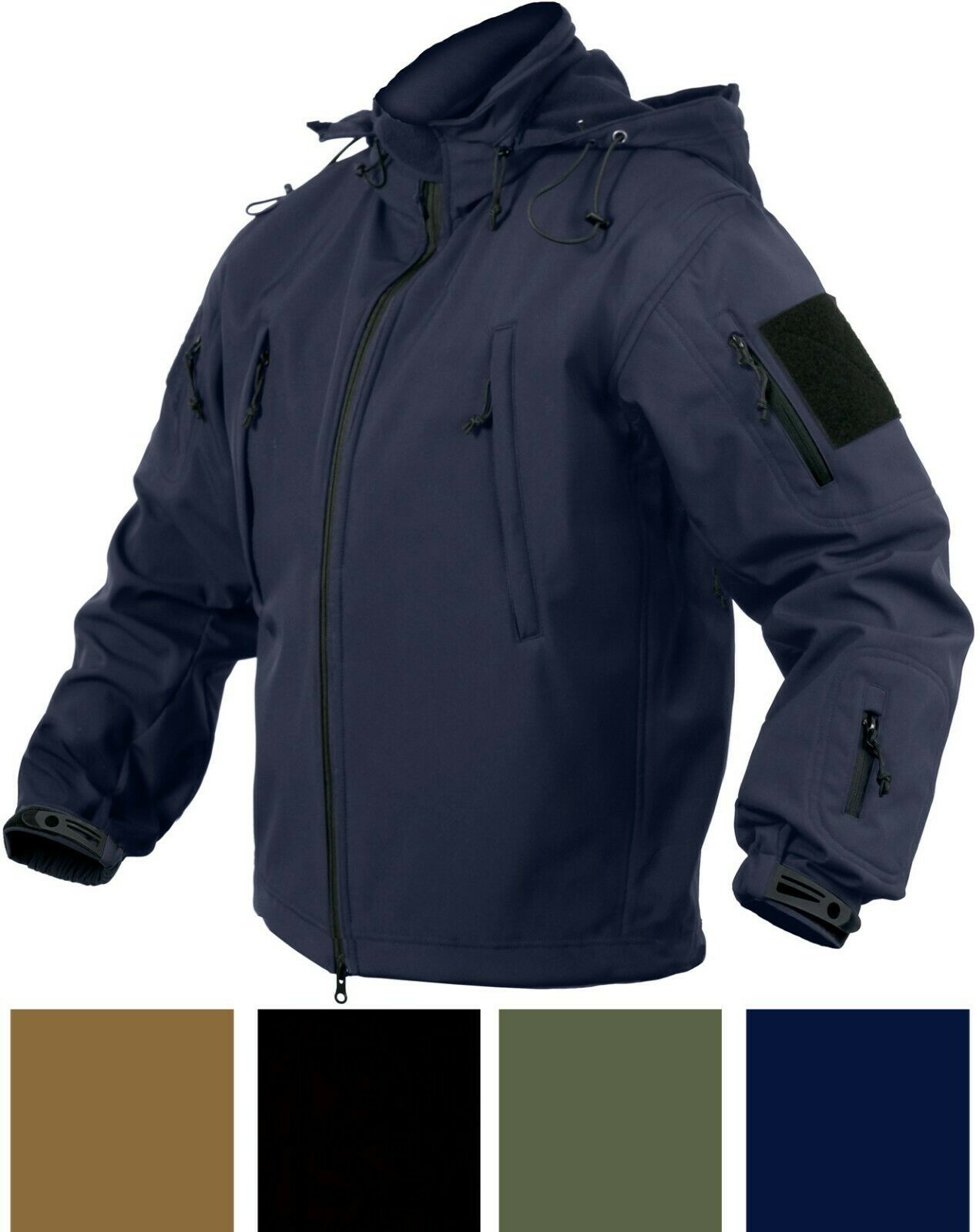 Soft Shell Concealed Carry Jacket CCW Ambidextrous Tactical Holster