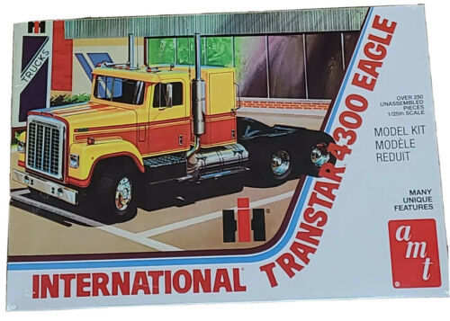 AMT International Transtar 4300 Eagle Tractor 1:25 Scale Plastic Model Kit 629 
