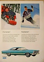 1967 Ford Fairlane 500/XL magazine ad - $2.97