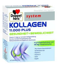 Doppelherz Kollagen 11.000 Plus 10 Single-Doses vials - $44.99