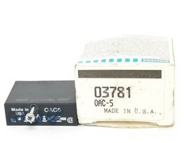 OPTO 22 / SIEMENS OAC-5 I/O MODULE 03781 (IN BOX)