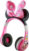 eKids Minnie Mouse Bluetooth Wireless Headphones - Pink (MM-B52.EXv21) image 1