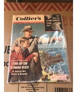 Magazine. Collier&#39;s  Normandy. Omaha. Beach. Flying. Saucers. June.  11 ... - $346.49