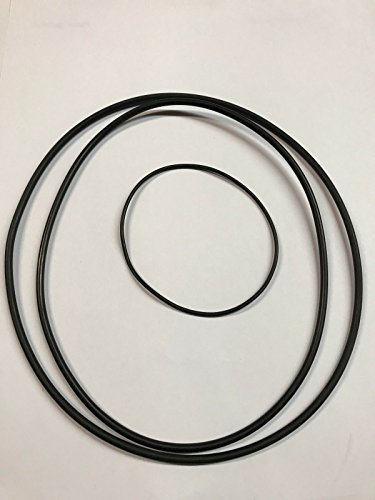 New 3 Replacement Belts AMPEX Dual Capstan 700 800 900 1000 + More Reel to Reel