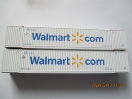 Jacksonville Terminal Company # 537056 Walmart Set 2, 53" Container N-Scale image 1
