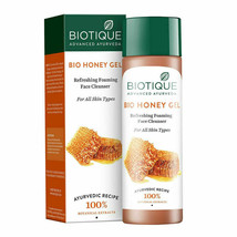 Biotique Bio Honey Gel Refreshing Foaming Face Cleanser for All Skin Typ... - $6.32