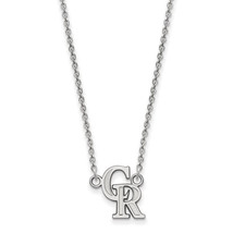 SS MLB  Colorado Rockies Small Pendant w/Necklace - $75.00