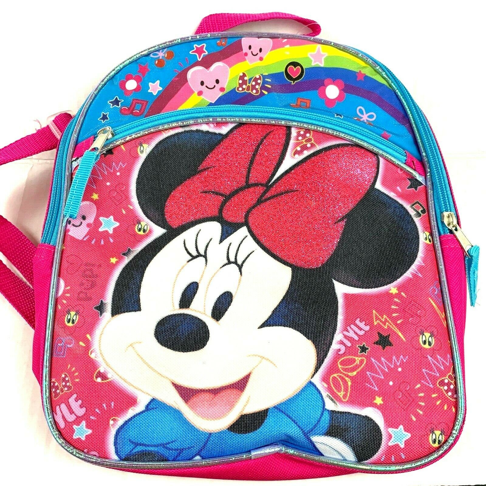 NWT Disney Store Minnie Mouse Mini Backpack School Tote Book Bag ...