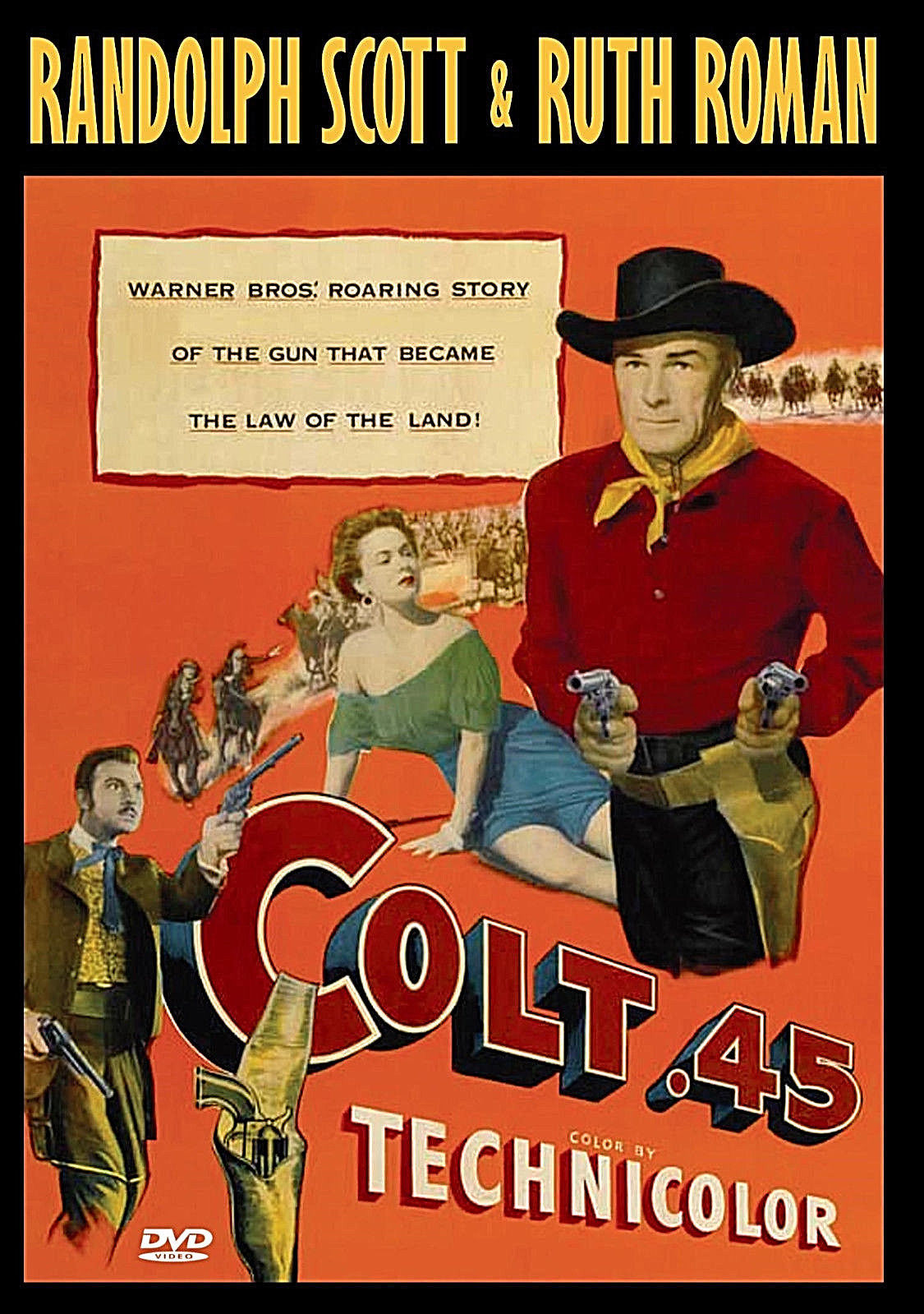 COLT 45 Randolph Scott Ruth Roman Western ALL REGION DVD - DVD, HD DVD ...