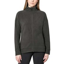 Mondetta Women&#39;s Cozy Full Zip Jacket Burnt Olive with Pockets XL - $19.99