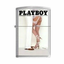 Zippo Lighter - Playboy Cover August 1978 Brushed Chrome - 853261 - $30.25