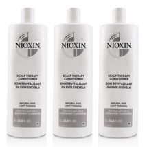 NIOXIN System 1 Scalp Therapy Conditioner 33.8oz (Pack of 3) - $71.11