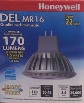 Replacement Bulb- DELMR16 -LED 3.5 Watt Dimmable Honeywell -HWL1MR164301B - $15.79