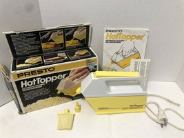 Vintage Presto Hot Topper Electric Butter Melter Dispenser w Accessories... - $39.59