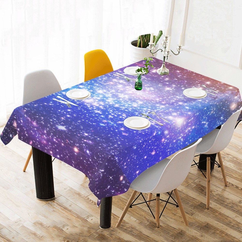 Galaxy Universe Table Cloth Tablecloth Table Cover - Linens & Textiles