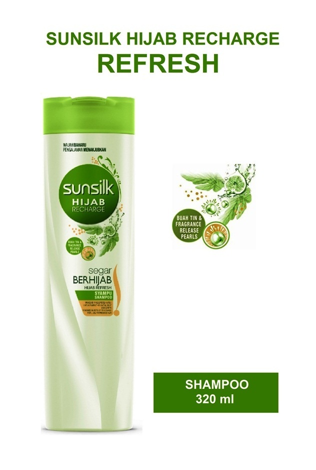 SUNSILK SHAMPOO HIJAB REFRESH 320mL with FIG EXTRACT for 