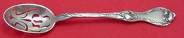 Les Cinq Fleurs by Reed and Barton Sterling Silver Olive Spoon Art Nouveau Orig - $107.91