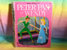 Vintage 1979 Disney&#39;s Peter Pan and Wendy Book Hardcover - $3.34