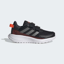 Adidas Youth kids Tensaur Run Running Sneaker Size 1M GZ2680 Black/Red - $59.40