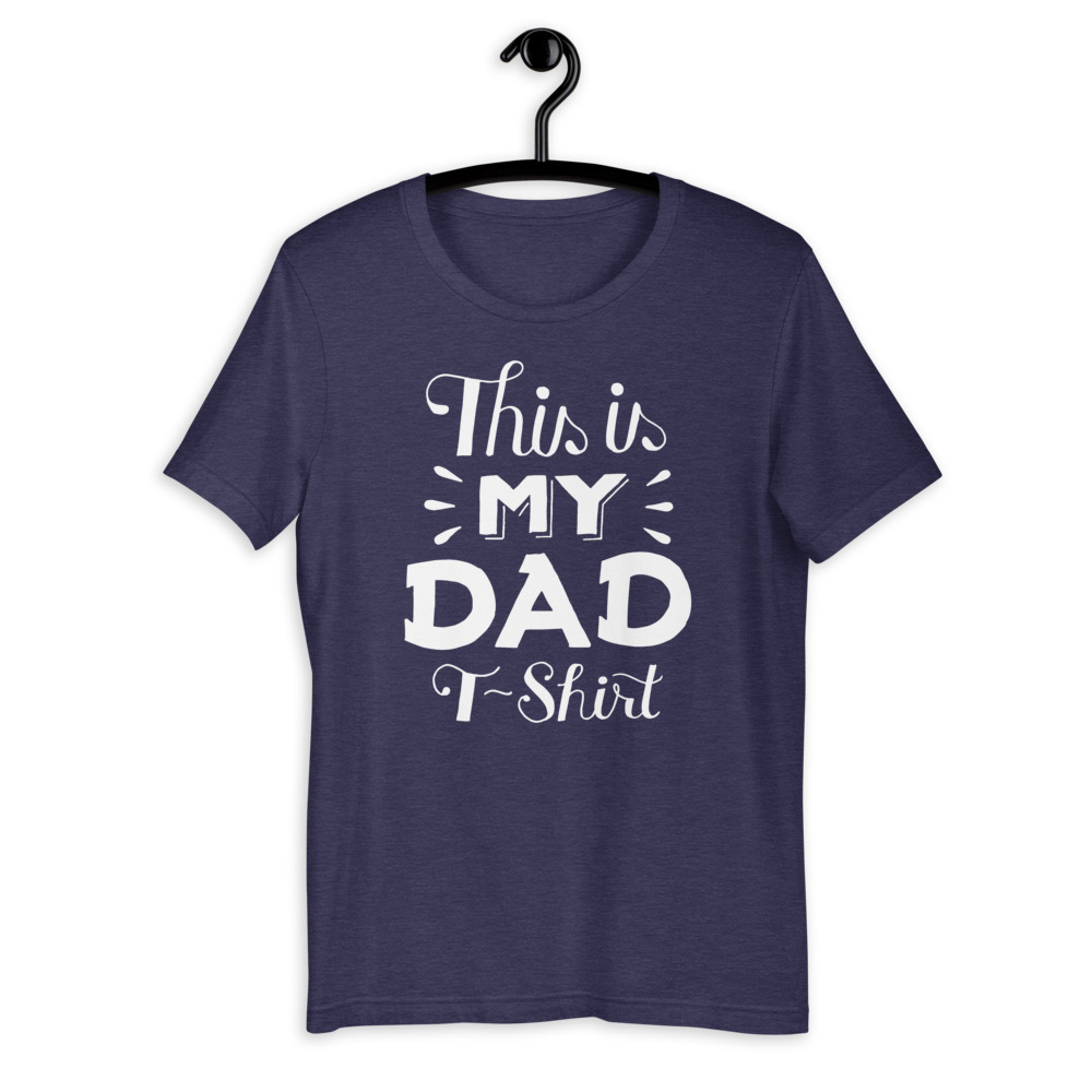 Fathers Day Shirt, This is my Dad T shirt, Gift for Dad - T-Shirts