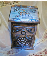 HAUNTED CABINET ALIGN CHARGE CLEANSE SCHOLARS TRIQUETRA CABINET MAGICK  - $400.00