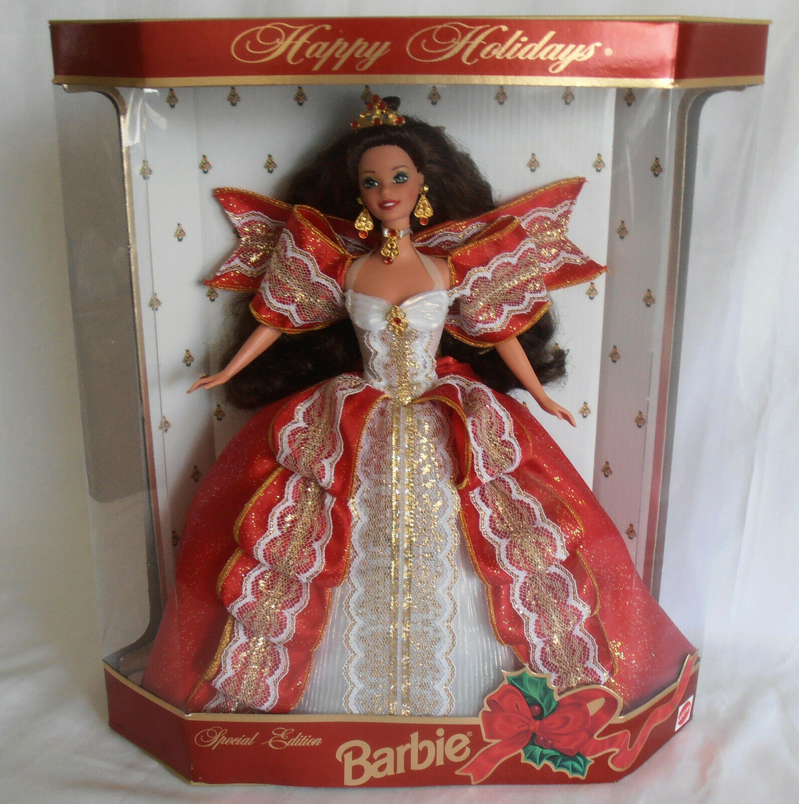 1997 happy holidays barbie value