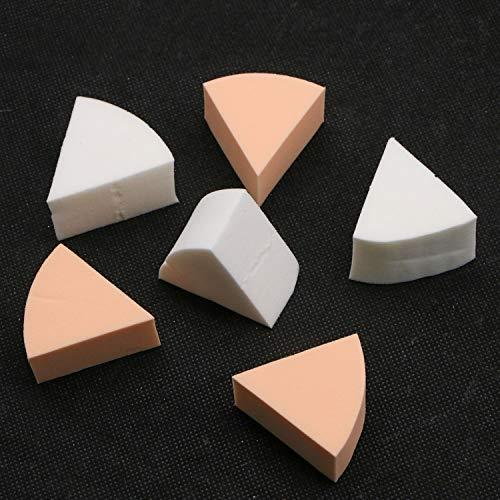 JETEHO 6 Pack Makeup Sponges Wedge Cosmetic Sponges Foundation Blending