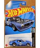Hot Wheels 2023 #18 1970 Pontiac Firebird BLUE - $6.99