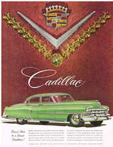 Vintage 1951 Magazine Ad For Cadillac Reputation For Long Life Becomes Tradition - $5.63