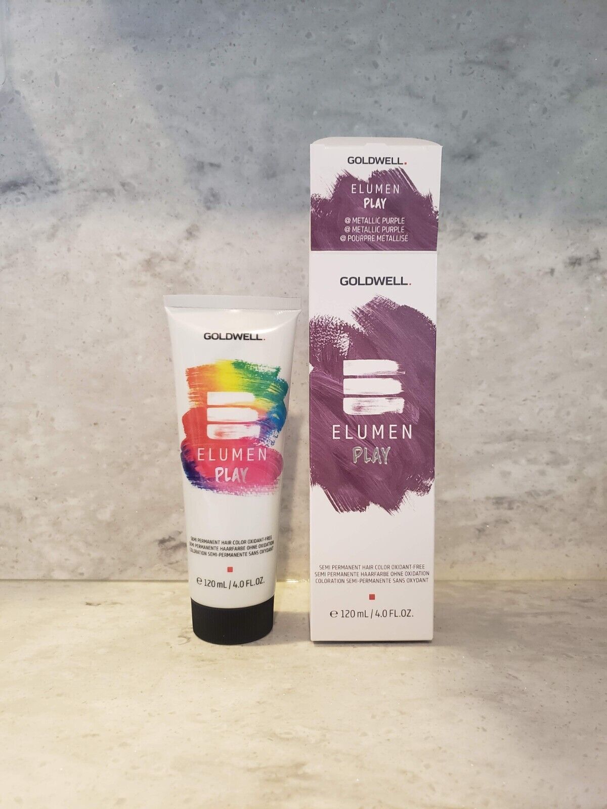 Goldwell Elumen Play Semi-Permanent Shades Metallic Purple 4 oz New In Box - $12.86